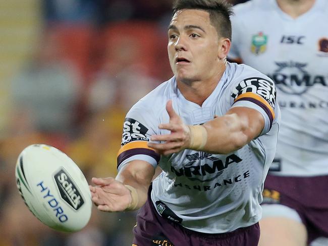 Kodi Nikorima in action against the Eels.