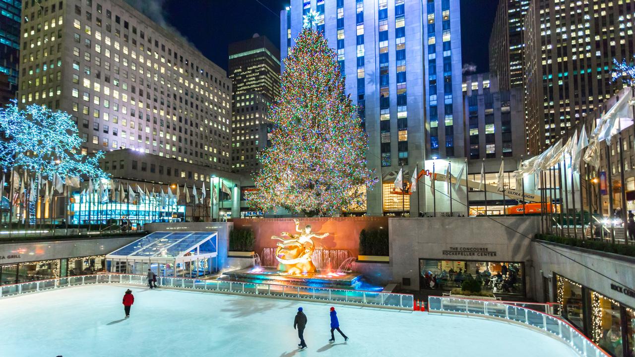 The Rockefeller Plaza ice skating rink in New York. Picture: Istock