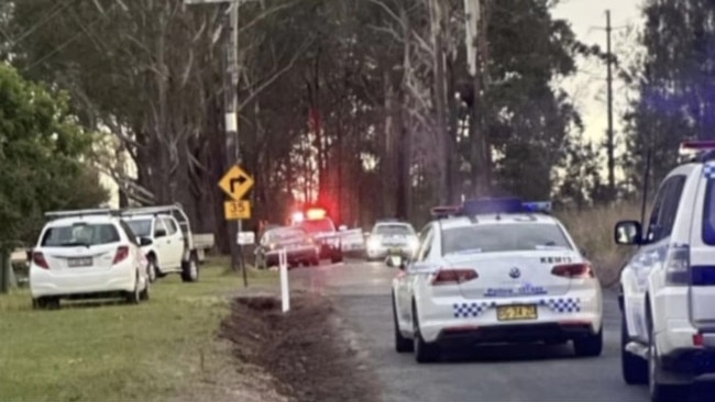 Residents around the Wayne Richards Park were asked to stay inside and schools were locked down in the wake of the alleged shootings. Photo: 7 News
