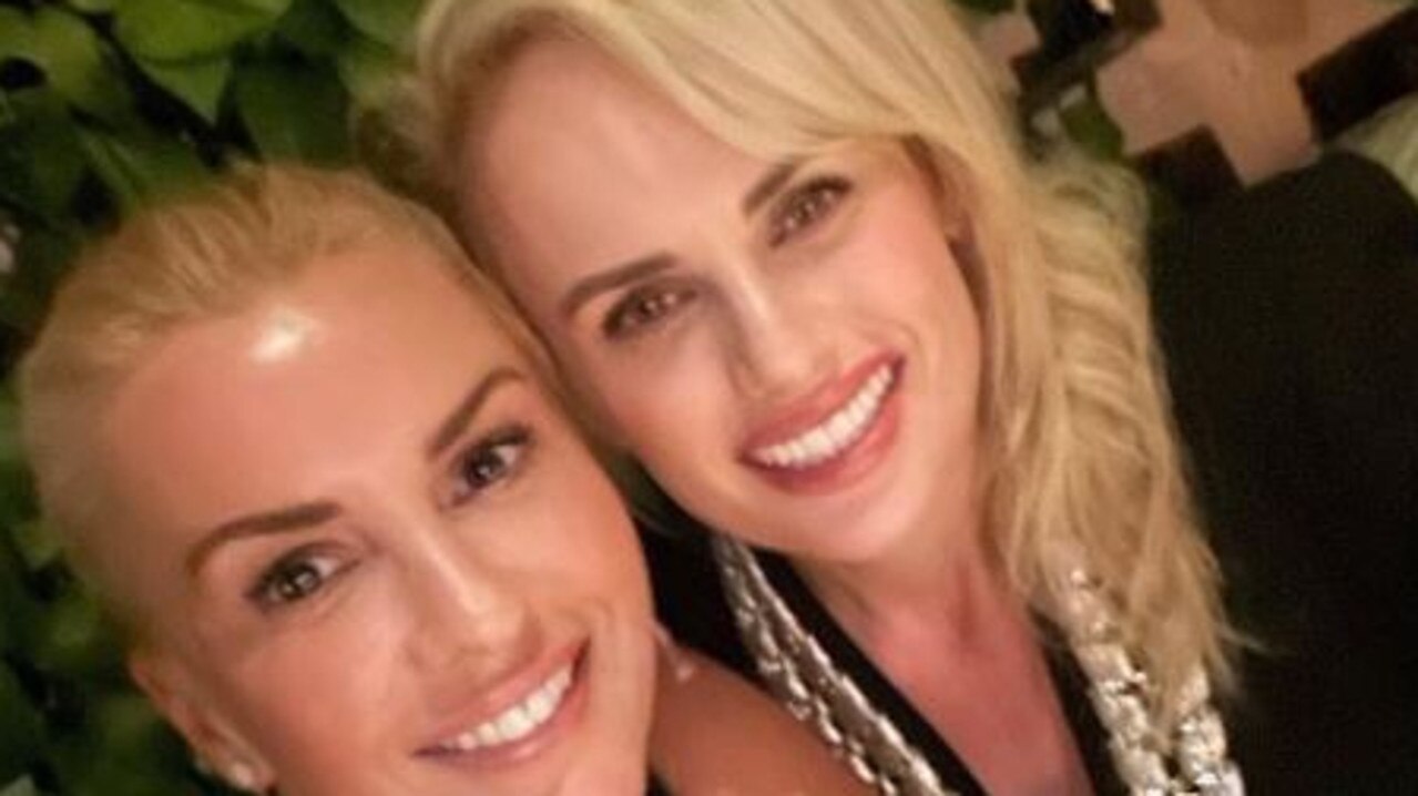 Rebel Wilson with her girlfriend Ramona Agruma. Picture: Instagram