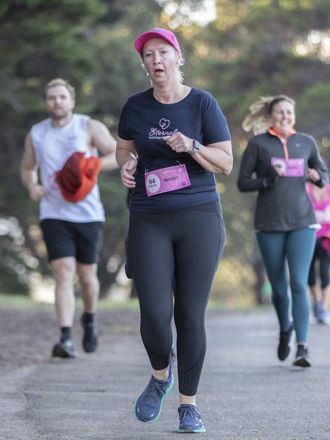 Mother's Day Classic run and walk at Bellerive. Picture: Chris Kidd