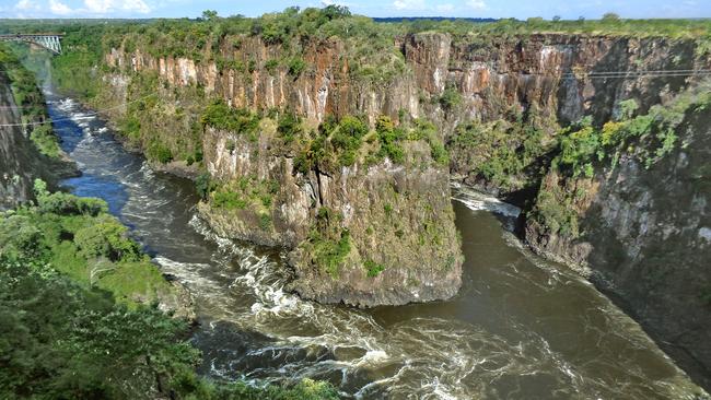 Batoka Gorge and the Zambezi River downstream from Victoria Falls. Picture: David May.