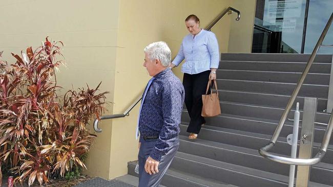 Shandee Blackburn&#39;s father, Peter Blackburn who travelled from Casino, NSW for the case. Picture: Luke Mortimer