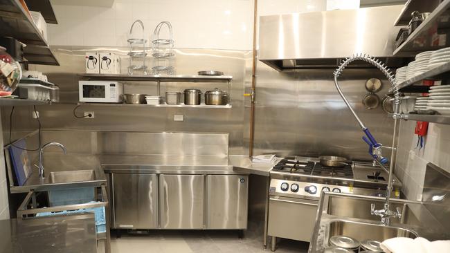 The newly fitted out kitchen for the bar in Tedder Avenue. Photo by Richard Gosling