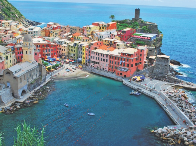 Technicolour Vernazza.