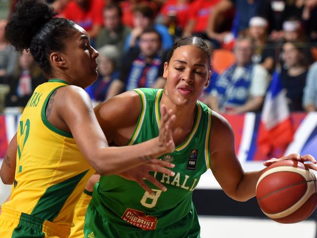 Home and away a household name … Liz Cambage.