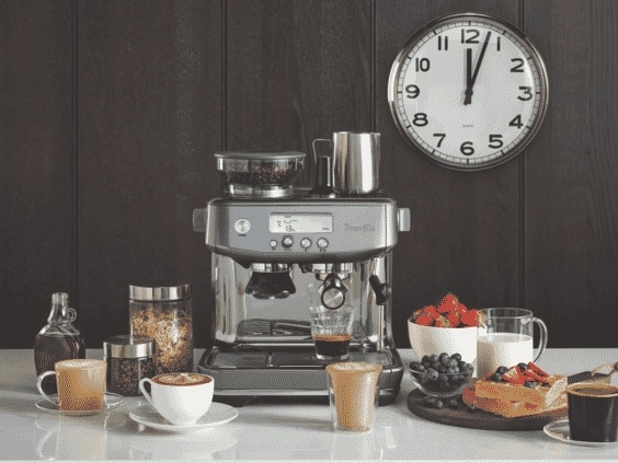 Get $300 off Breville The Barista Express coffee machine at Myer.