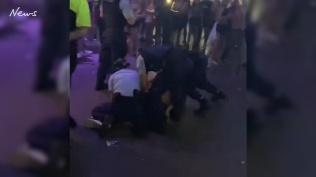 Police arrest man at festival