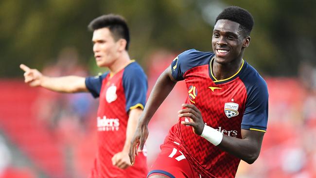 Mohamed Toure of Adelaide United is one of the best talents in the A-League.