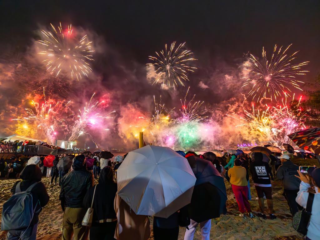 Rain warded crowds away until the last minute with all three locations packed by 6pm. Picture: Celeste Humphrey