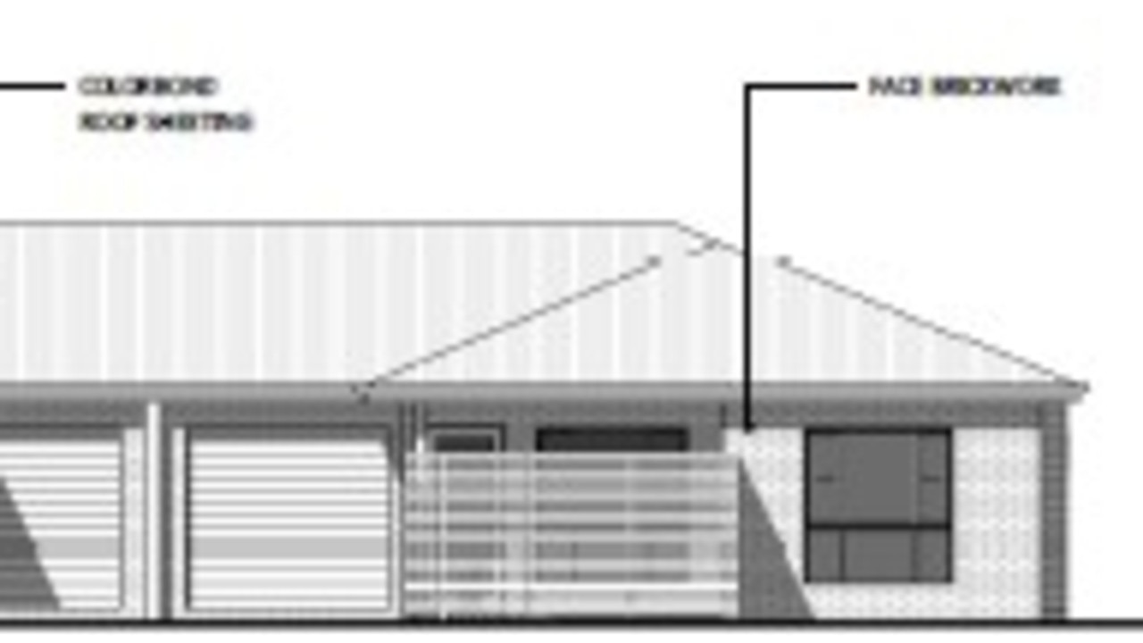 Each of the proposed units would be fully fenced and have an undercover parking space.