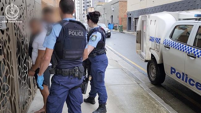 Underworld figure Omar Haouchar was arrested on January 9, 2025. Picture: NSW Police