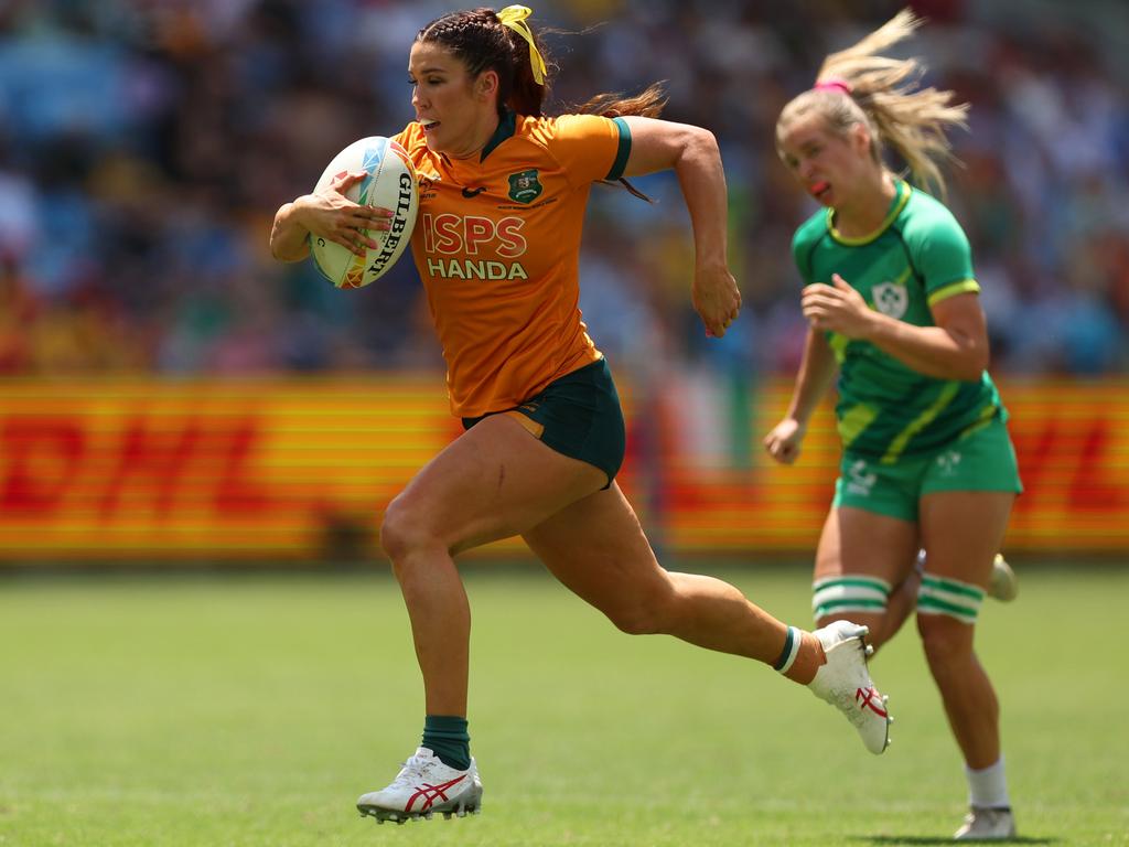 The women’s sevens team will be looking for Olympic redemption. Picture:: Getty Images