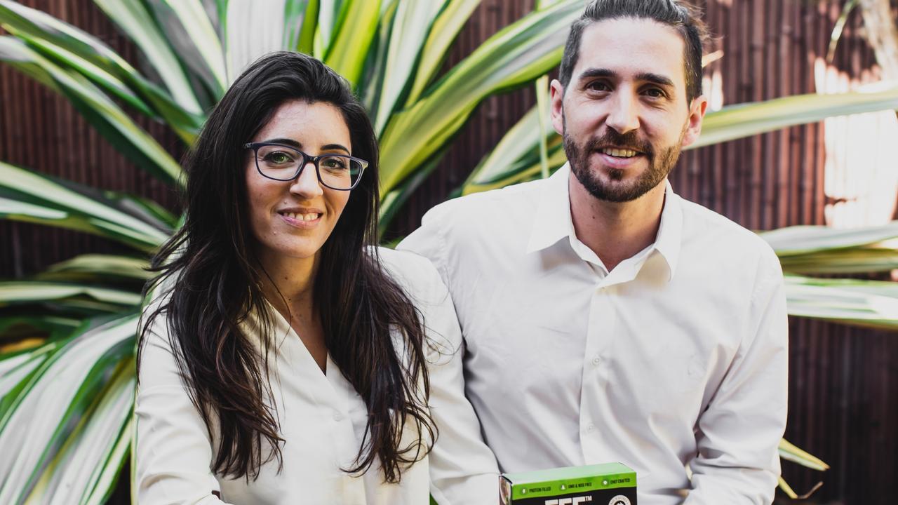 Fenn Foods co-founders Alejandro Cancino and Paola Moro. Picture: Supplied