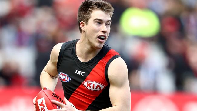 Zach Merrett will miss next week’s game after his suspension. Picture: Getty Images