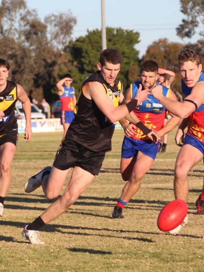 Cobram's Sam Beasley won the league and club best &amp; fairest double. Picture: Supplied