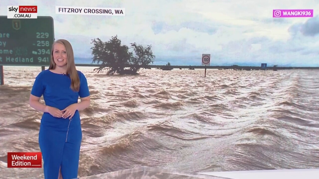 Ex-Tropical Cyclone Ellie produces record flooding in WA Kimberley region