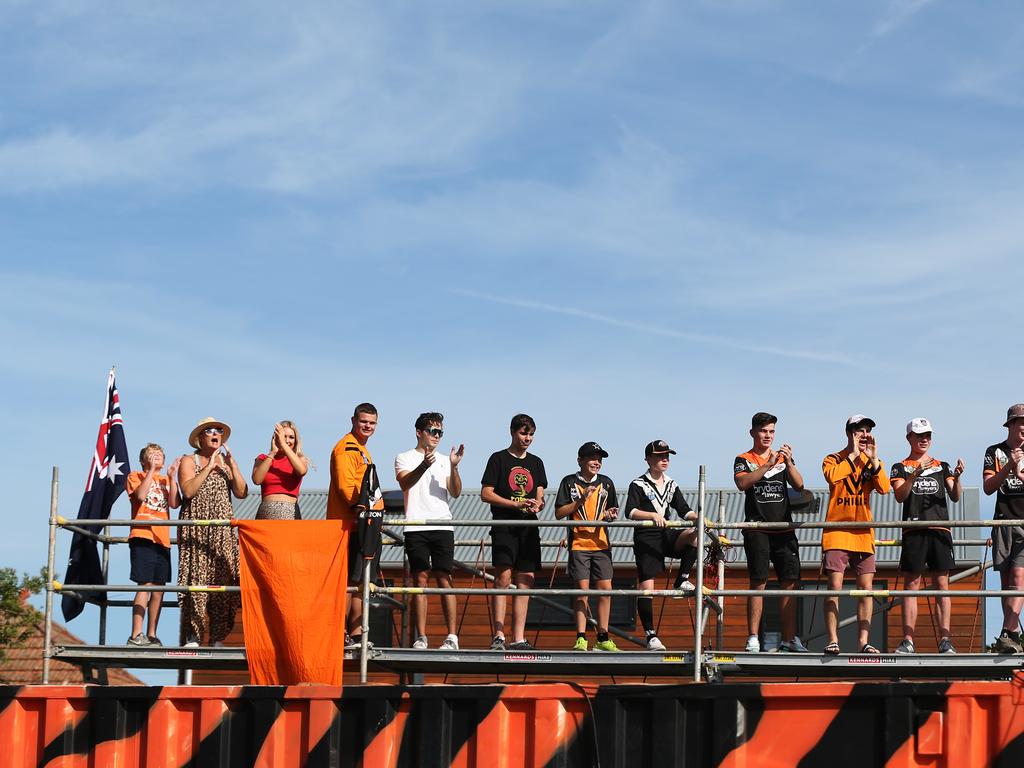 Fans went to great lengths to get a glimpse of the NRL last weekend.