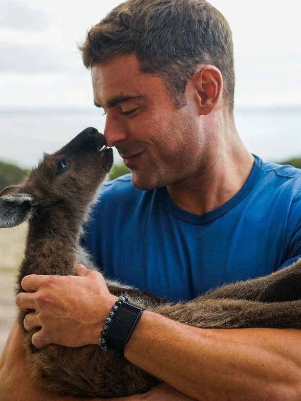 Zac Efron at Kangaroo Island. Picture: zacefron/Instagram