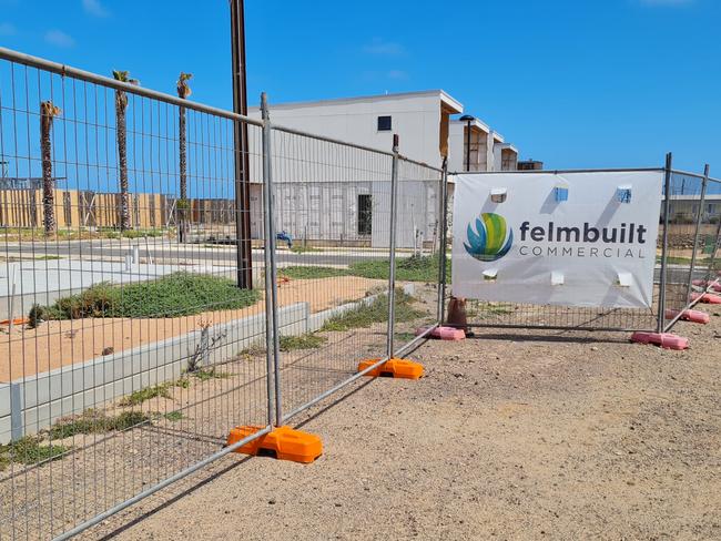 Photos of the Wallaroo Shores development taken in February 2023, where Felmeri Homes was the main building contractor. Picture: Supplied