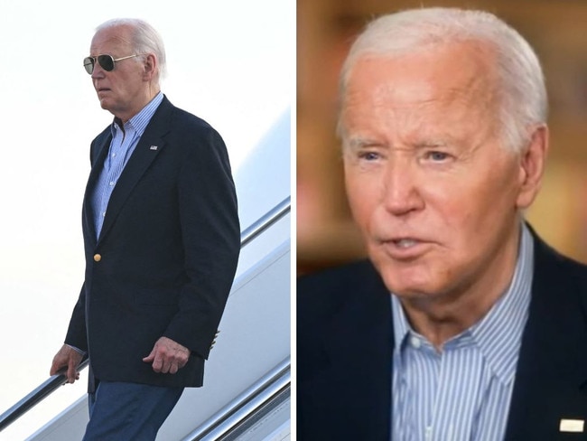 Joe Biden’s personal doctor had a meeting with a top Washington neurologist at the White House, visitor logs have revealed. Picture: Supplied