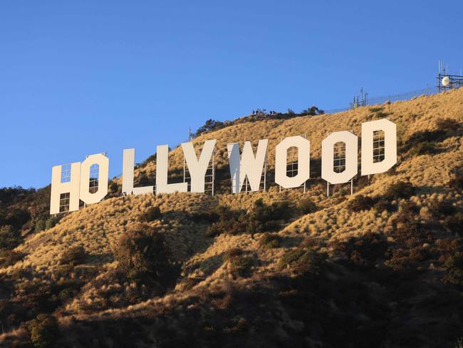 ‘The place dreams were made’ … the famous Hollywood sign in the hills above Los Angeles.