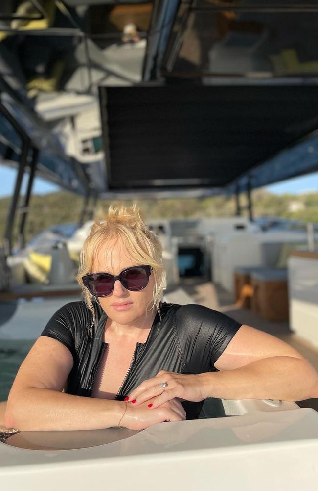 Rebel Wilson has revealed she's gained 14kg.