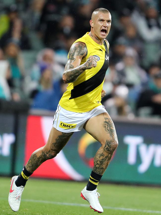 Dustin Martin played another immense final. Picture: Sarah Reed