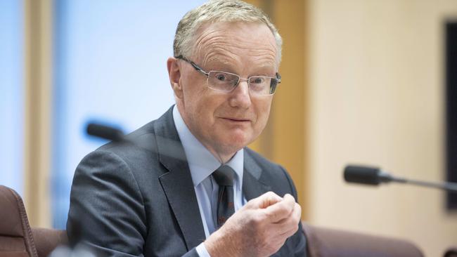 ]RBA Governor Philip Lowe has been attempting to cool the economy Picture: NCA NewsWire / Gary Ramage