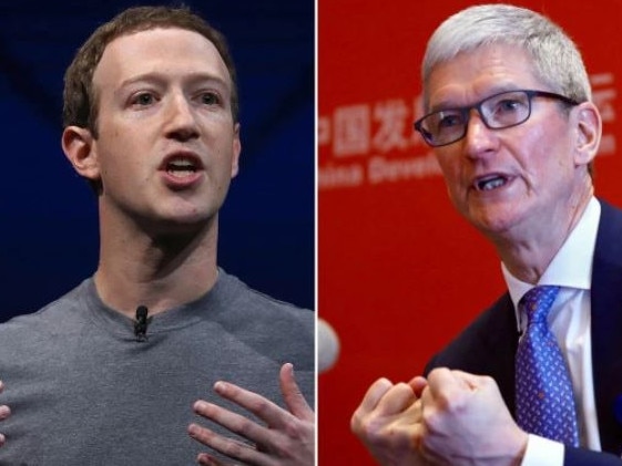 Mark Zuckerberg Tim Cook