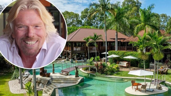 Sir Richard Branson’s Australian home on an exclusive Noosa island that costs $19,000 per night to stay at has re-opened with a refreshed look.