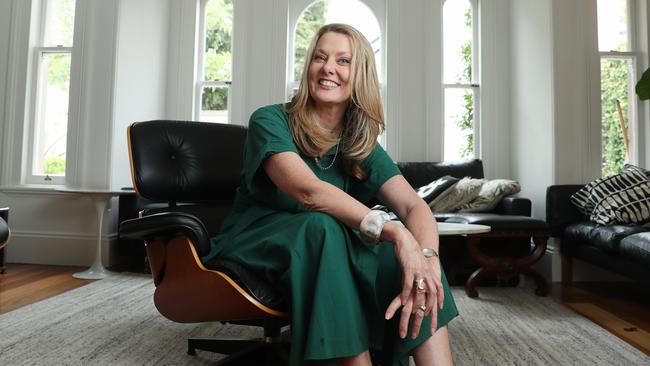 Australian writer Anna Funder at her home in Sydney. Picture: John Feder/The Australian