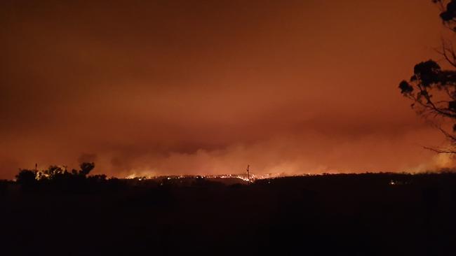 Sen-Constable Donlon: “You could see the glow of the fire just over the hill.”