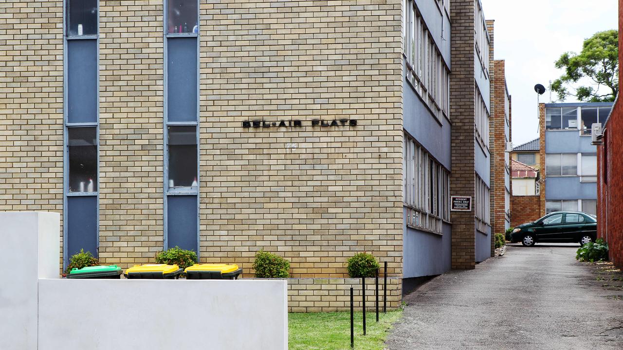 The “Bel-Air Flats” in Belmore. Picture: Hollie Adams/The Australian