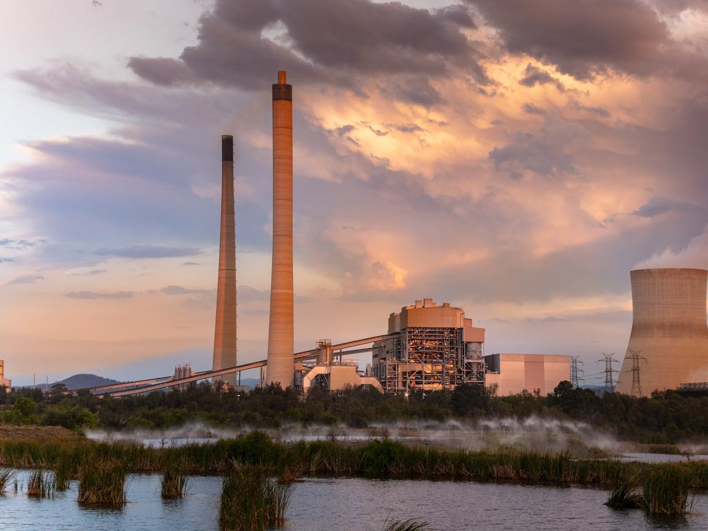 Callide Power Station at Biloela. The site employs 230 people producing 1510 megawatts.