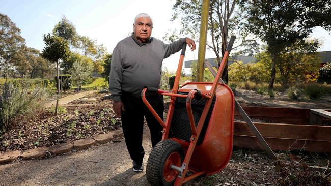 Aboriginal elder Uncle Ivan Wellington said he felt honoured to live in Campbelltown City. Pictures: Daniel Munoz