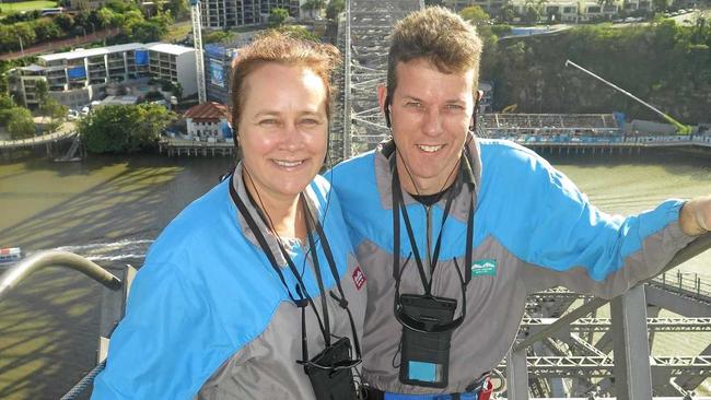 NO FLIGHT: Kasey Gilroy and Wayne Gilroy may miss their friend's wedding because Tigerair has pulled out of flying direct from Proserpine to Sydney. Picture: Contributed