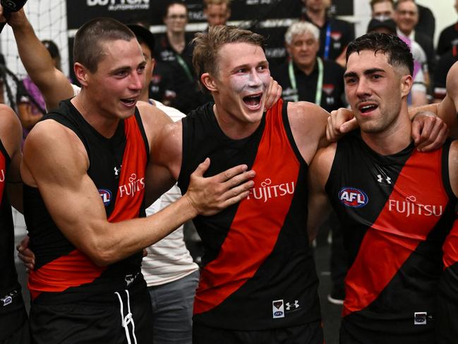 The Bombers prevailed in the round one fixture in 2024. Picture: Quinn Rooney/Getty Images