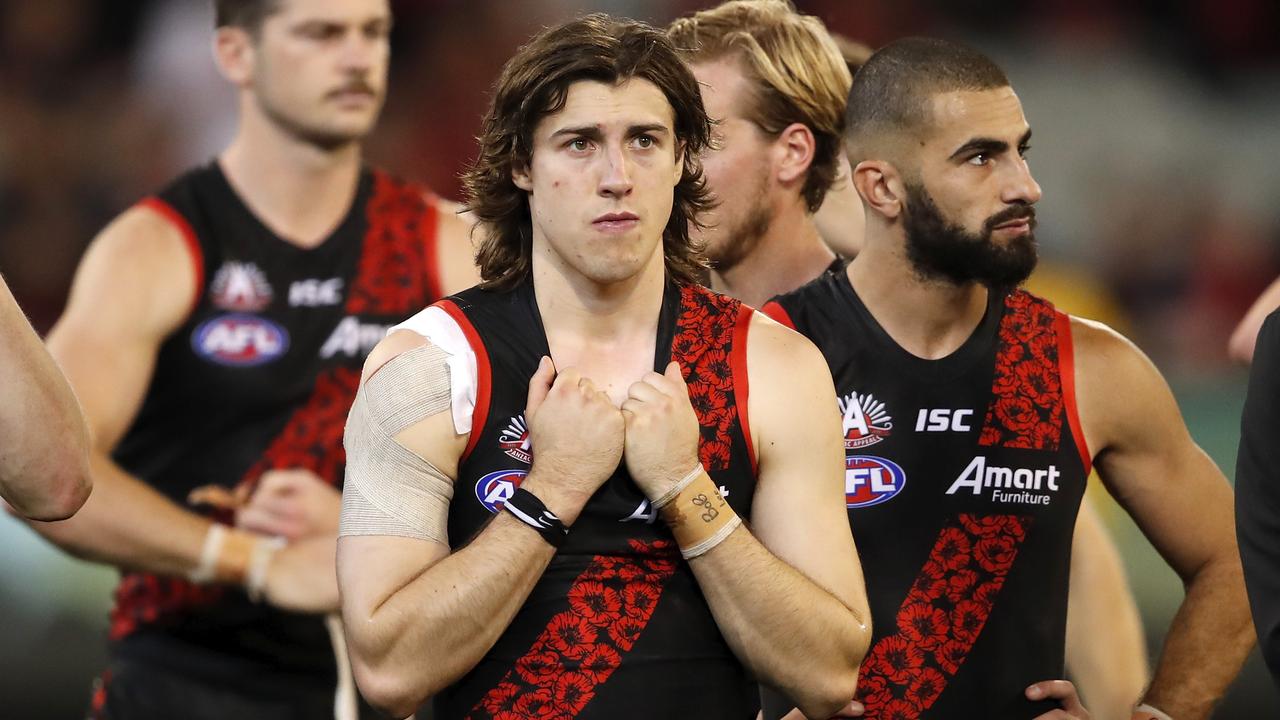 Andrew McGrath’s Essendon are hoping to be a more consistent side in 2020. Picture: Dylan Burns
