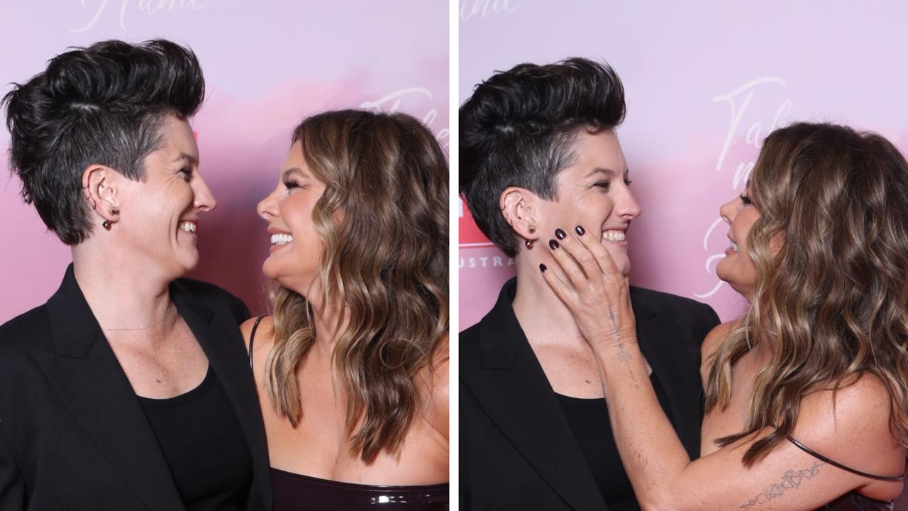 Aussie same-sex couple’s red carpet debut