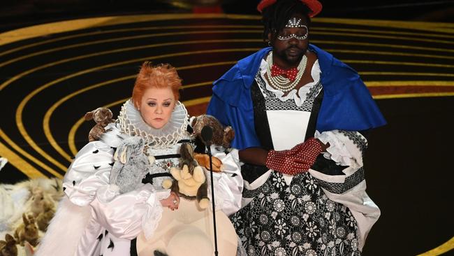 Melissa McCarthy and Brian Tyree Henry. Picture: Getty 