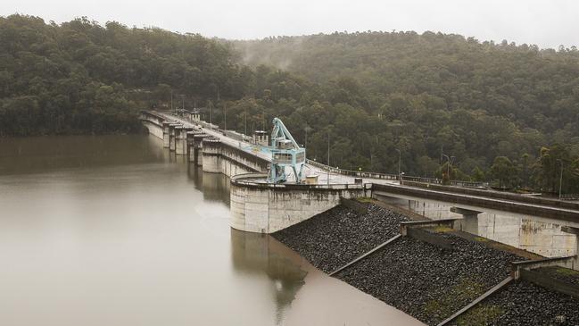 Authorities have warned the state’s biggest dam could begin spilling on Saturday afternoon. Picture: NCA Newswire / Gaye Gerard