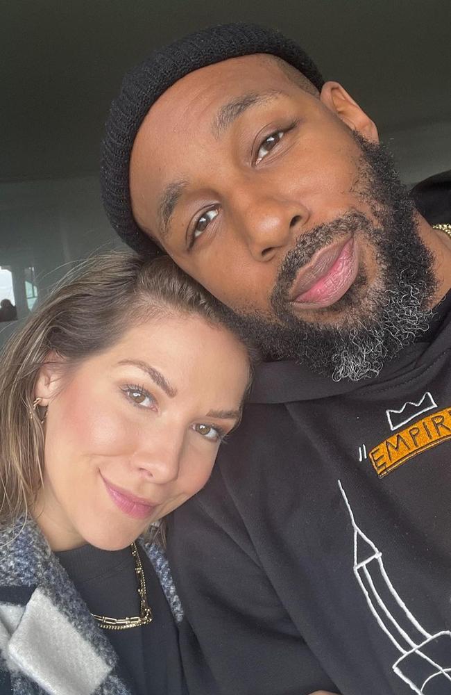 Allison Holker posted this photo with her late husband.