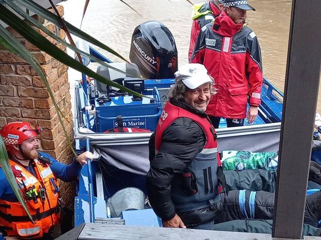 SOCIAL MEDIA IMAGE DISCUSS USE WITH YOUR EDITOR - SES RESCUE: Members of the SES Lismore Unit assisted in flood rescues of people and animals including 11 dogs and one cow in the saturated areas around Port Macquarie.