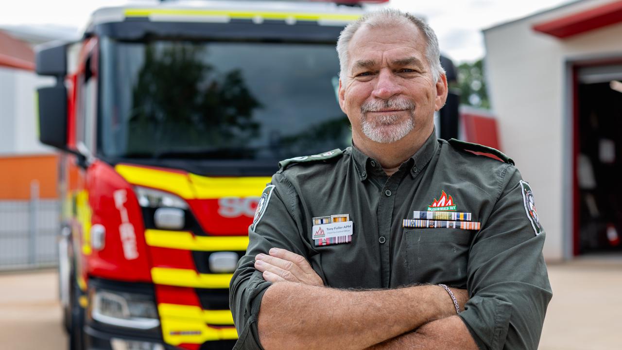 Bushfires NT Chief Fire Control Officer Tony Fuller. Picture: Pema Tamang Pakhrin