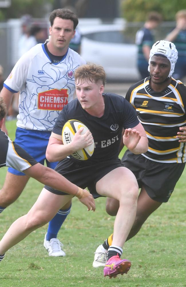 QLD Rugby Union State Championships (17-18 years boys) at the Townsville Sports Precinct. Friday May 23. Metro East against Capricorn. Picture: Evan Morgan