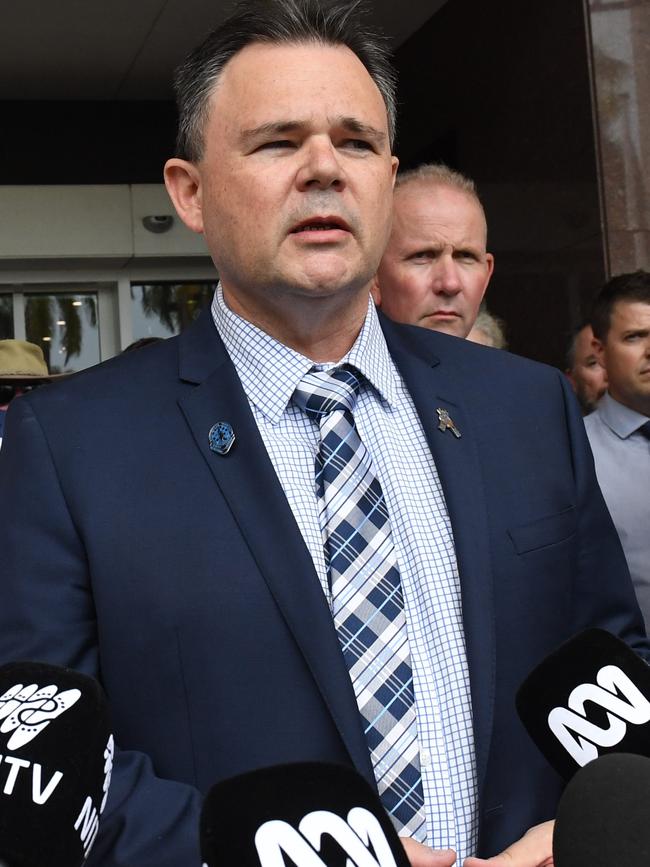 Police Union Boss Paul McCue. Picture: (A)manda Parkinson