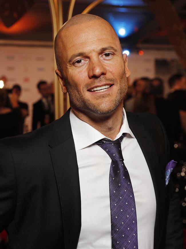 Mike Gunner at the Logie Awards on the Gold Coast. Picture: AAP