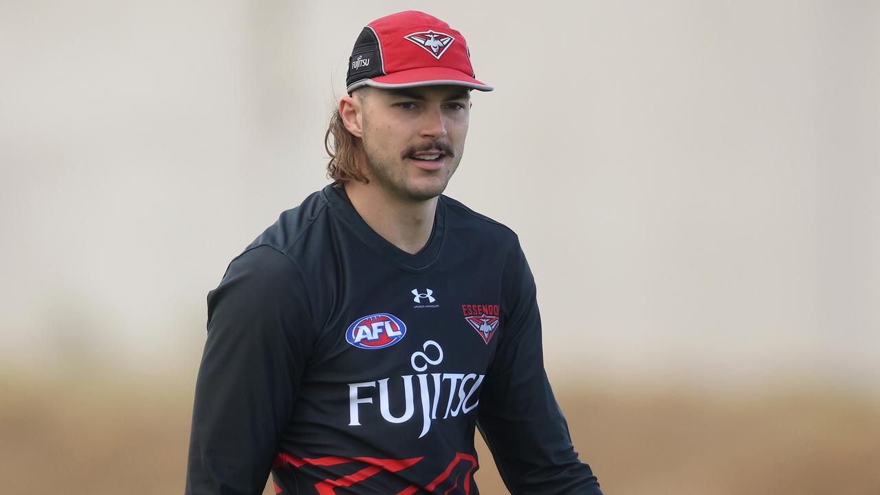 Sam Draper is no certainty to walk straight back into the Essendon side. Picture: Daniel Pockett/Getty Images