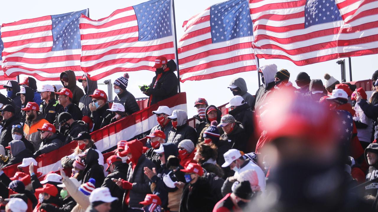 Americans head to the polls in just a matter of hours. Picture: Mario Tama/Getty Images/AFP